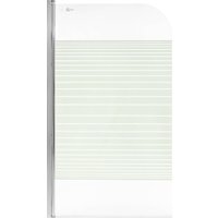 Стеклянная шторка для ванны Saniteco SN-21-Line 140x80