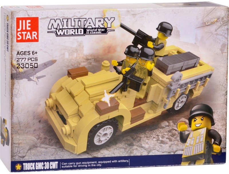 

Конструктор JIE-STAR Military World 23050 Военный грузовик