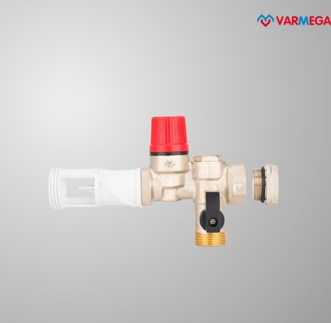 Запорная арматура Varmega Группа безопасности бойлера 3/4, 7 бар VM16901