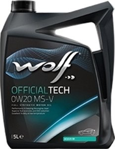 

Моторное масло Wolf OfficialTech 0W-20 MS-V 5л