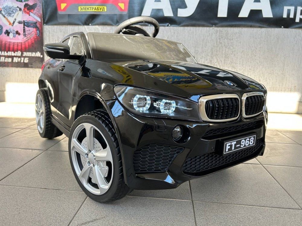 

Электромобиль Baby Driver BMW X6M LUX B444 (черный глянец)