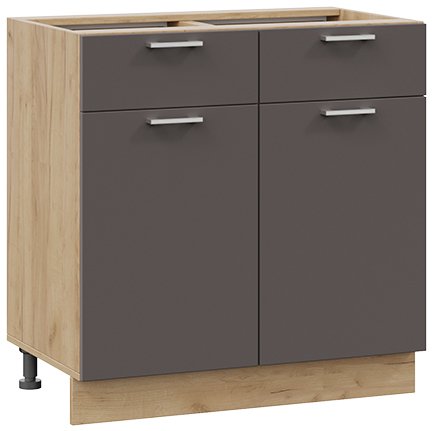 

Шкаф напольный Трия Габриэлла 1Н8Я1 (дуб крафт золотой/муссон)