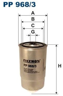 

Топливный фильтр Filtron PP9683
