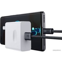 Кабель Baseus Dynamic Series Fast Charging Data Cable 100W USB Type-A - USB Type-C (1 м, серый)