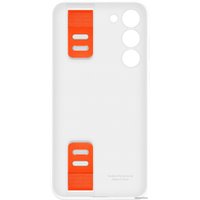 Чехол для телефона Samsung Silicone Grip Case S23+ (белый)