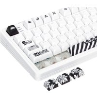 Клавиатура Dark Project KD87A+Numpad (G3ms Moonstone Switch, белый)