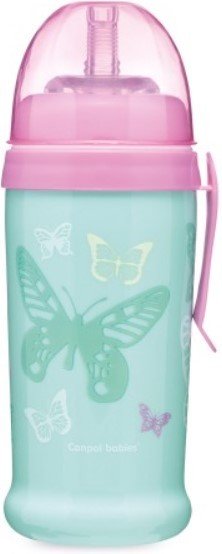 

Поильник Canpol babies Butterfly 56/515 (210 мл, бирюзовый)