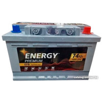 Автомобильный аккумулятор Energy Premium EFB R+ (74 А·ч)