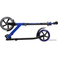 Двухколесный подростковый самокат Novatrack Polis 200 Pro 200.POLIS.BL20 (черный/синий)