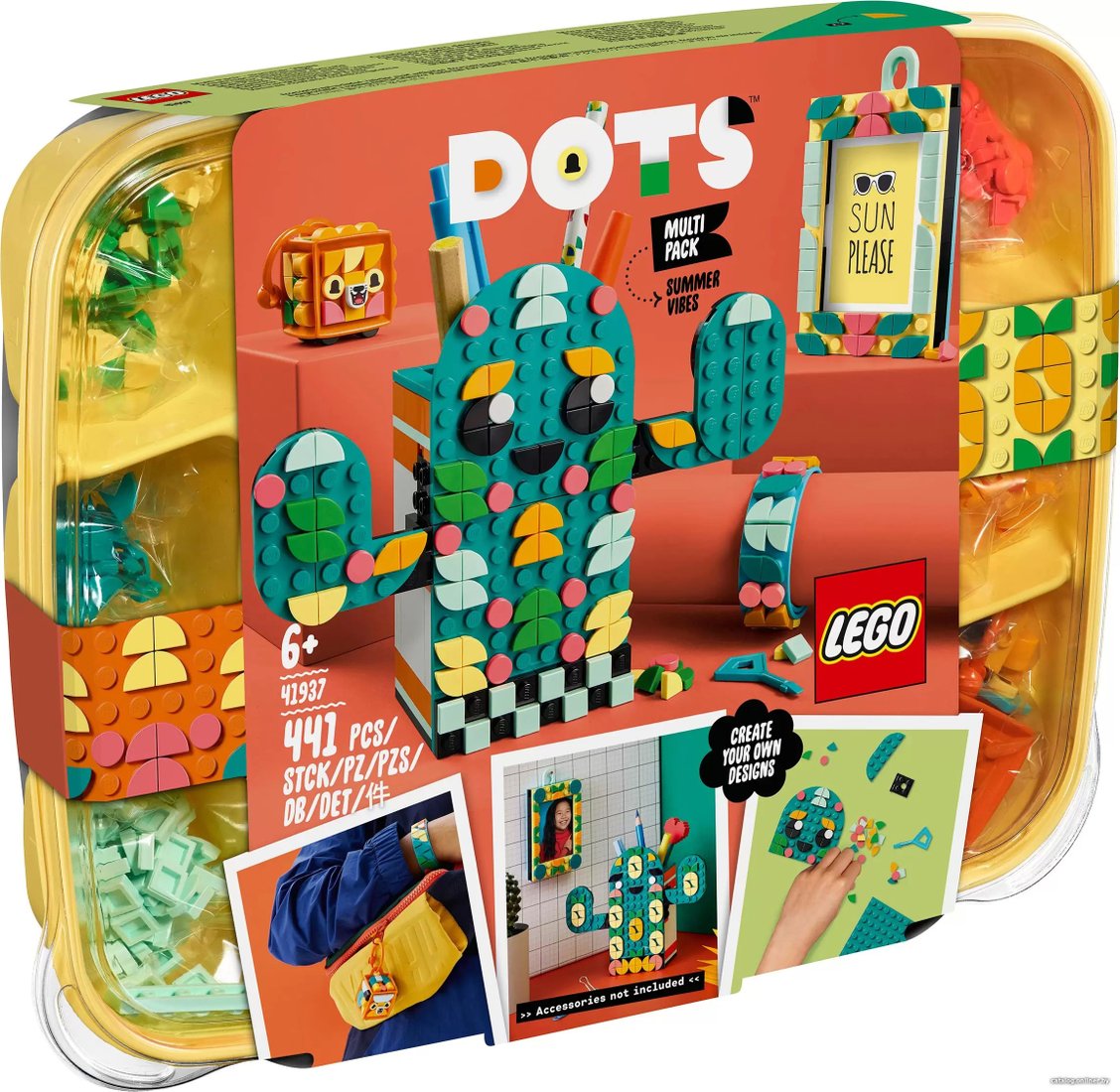 Конструктор LEGO Dots 41937 Большой набор Летнее настроение