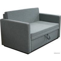 Диван Brioli Пино К двухместный (рогожка, J1 кремовый)