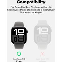 Защитная пленка Ringke Защитная Пленка Ringke Dual Easy Pro 2шт для Apple Watch 11 / 10 42 mm
