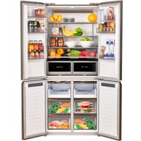 Четырёхдверный холодильник MAUNFELD MFF190NFDSX