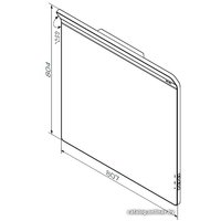  AM.PM Зеркало Inspire 2.0 80 M50AMOX0801SA