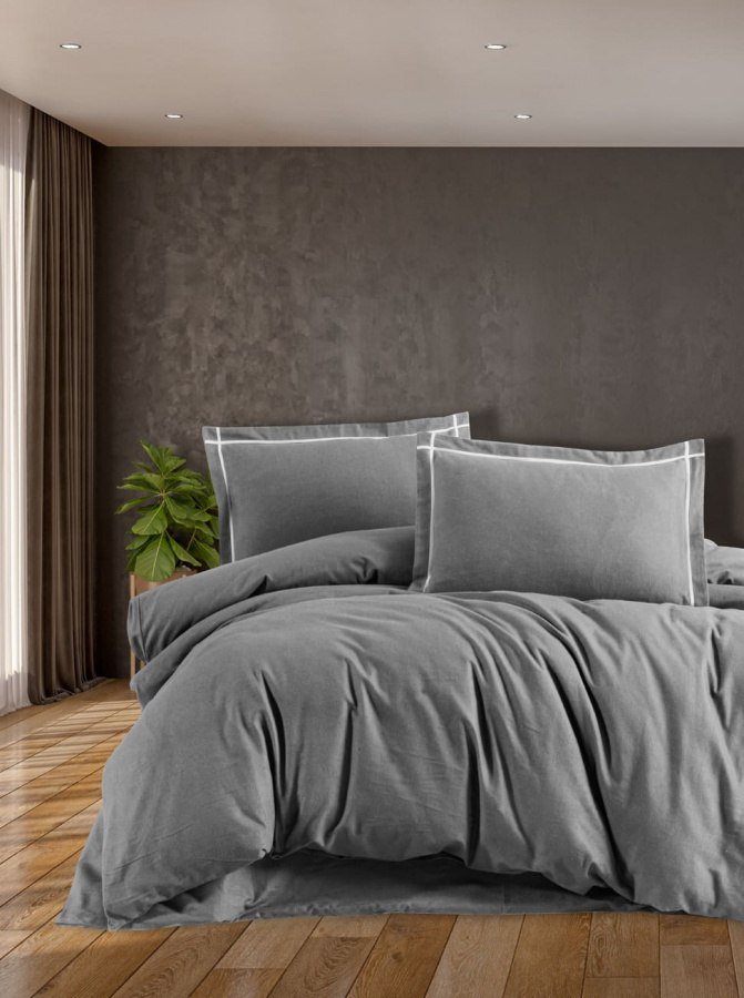 

Постельное белье Karven Soprano Grey Евро N244