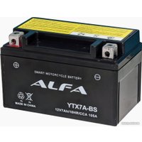 Мотоциклетный аккумулятор ALFA YTX7A-BS (7 А·ч)