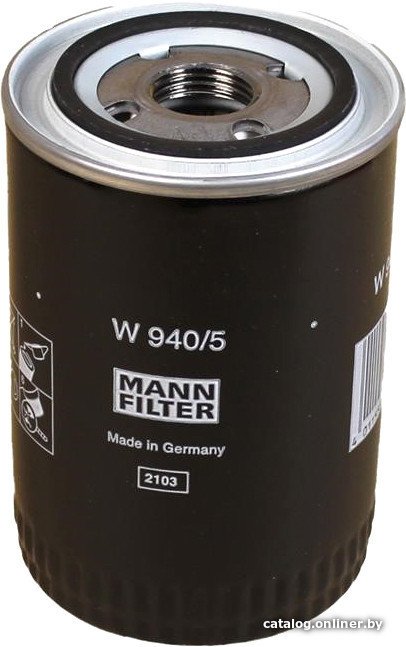 Масляный фильтр MANN-filter W940/5