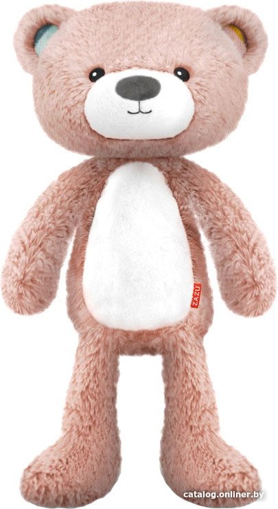 Интерактивная игрушка Zazu Мишка Броуди ZA-BRODY-03 (розовый)