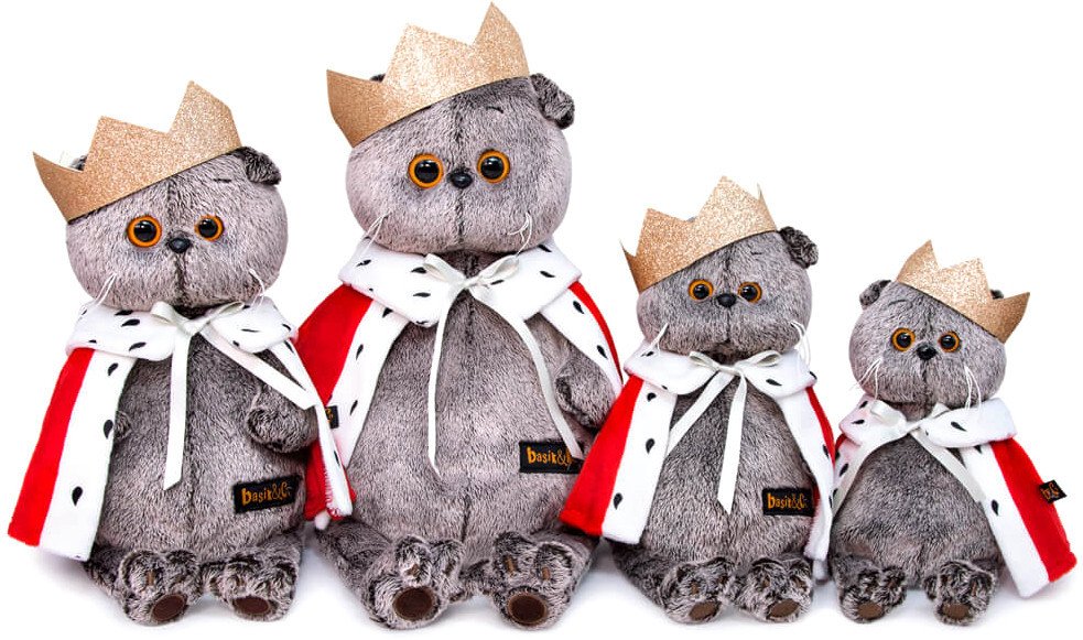 

Классическая игрушка BUDI BASA Collection Басик Царь Ks19-159 (19 см)