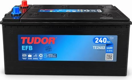 Автомобильный аккумулятор Tudor EFB TE2403 (2...
