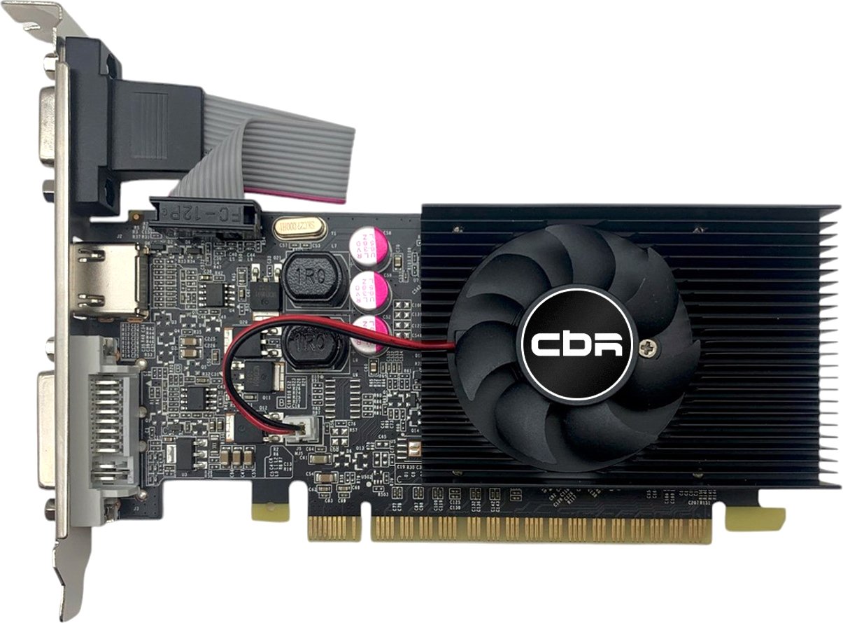 

Видеокарта CBR GeForce GT 210 1GB DDR3 VGA-STX210-1G-RTL