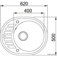 Кухонная мойка Franke ROG 611C (графит)