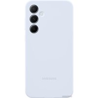 Чехол для телефона Samsung Silicone Case Galaxy A55 (светло-голубой)