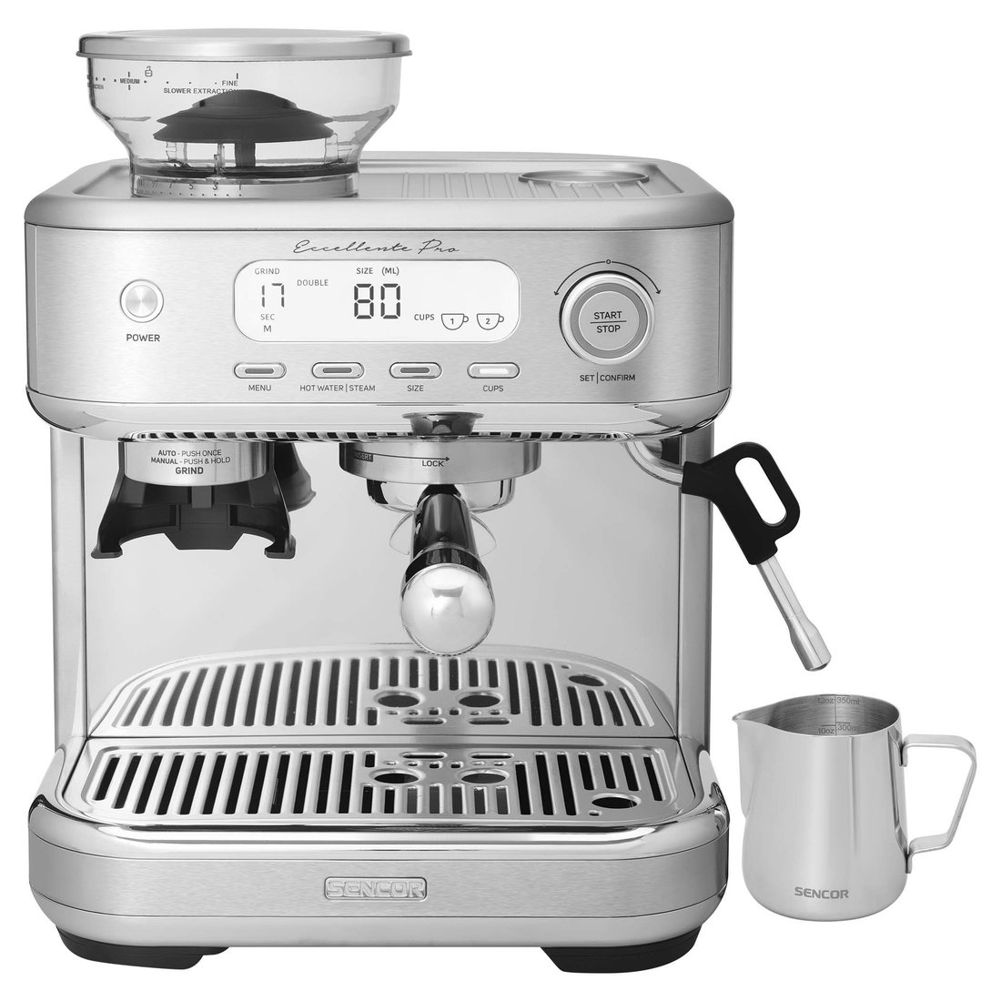 

Рожковая кофеварка Sencor SES 6050SS