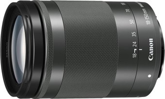 Объектив Canon EF-M 18-150mm f/3.5-6.3 IS STM (графитовый)