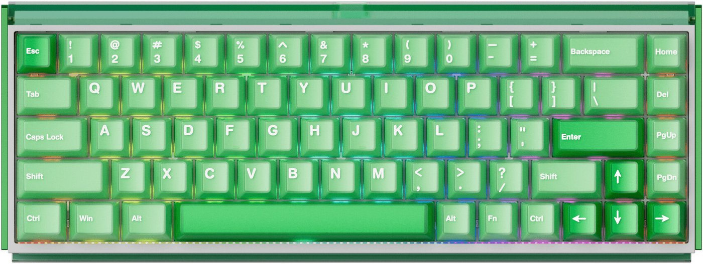 

Клавиатура Akko Ray68 HE Magnetic Misty Green & White (Akko AstroAim Magnetic)