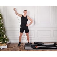 Электрическая беговая дорожка S1 Space 4в1 (тренажер для бега/ходьбы, гребли, пресса, рук)