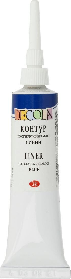 

Контур Decola по стеклу и керамике № 3 18 мл 5303515 синий
