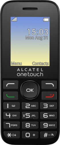 Alcatel One Touch 1020D (черный)