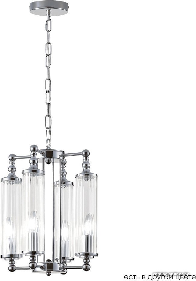 Подвесная люстра Crystal Lux TOMAS SP4 CHROME