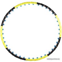 Массажный обруч ZEZ Sport SL-3005 1.8кг (черный/желтый)