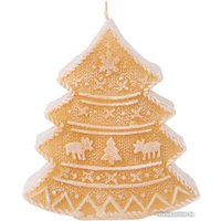 Свеча Bronco 315-358 (белый/золото)