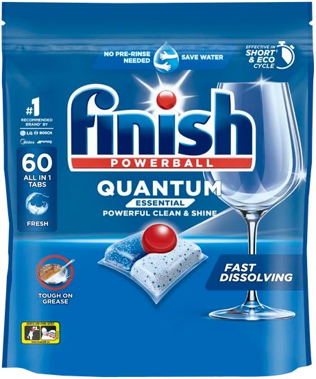 

Капсулы для посудомоечной машины Finish Powerball Quantum Clean & Shine (60 шт)