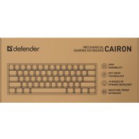 Клавиатура Defender Cairon GK-081