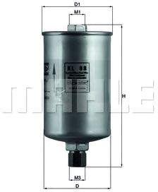 

Топливный фильтр Mahle Knecht KL88