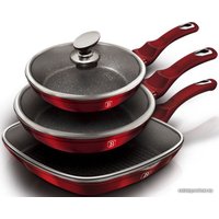 Набор сковород Berlinger Haus Burgundy Metallic Line BH-6189
