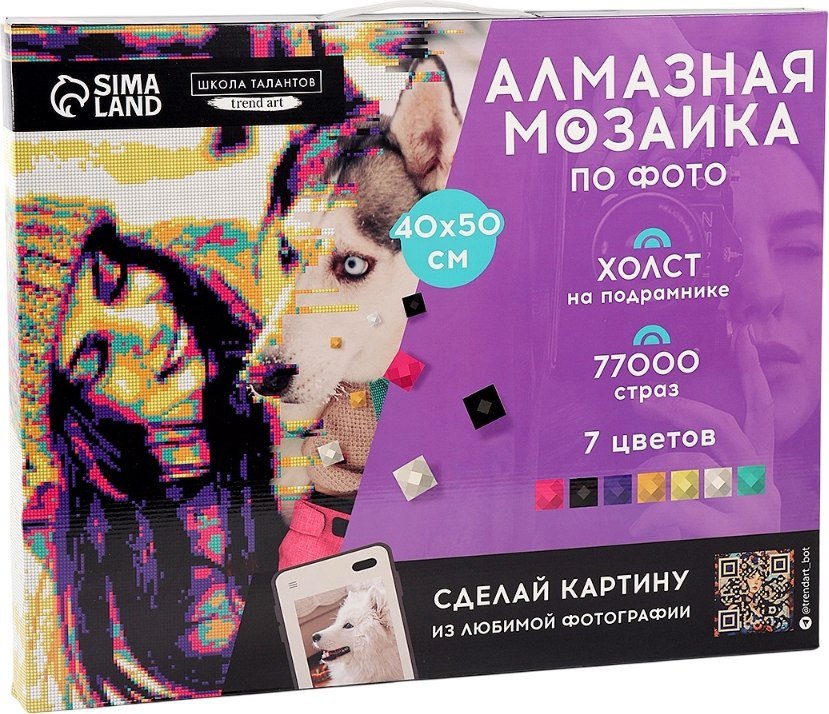 

Алмазная мозаика Школа талантов Pop Art 10699409
