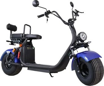 Электроскутер AVM Citycoco Pro (синий)