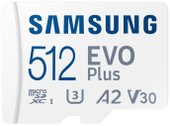 EVO Plus 2024 microSDXC 512GB (с адаптером)