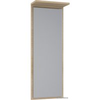 Зеркало МДК ПРЗ 400x1120x200 (дуб млечный)