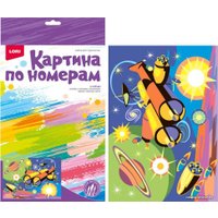 Картина по номерам Lori Космический корабль Ркн-101