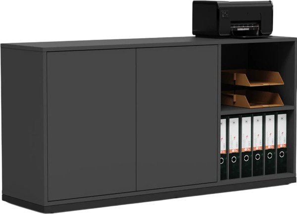 

Тумба Crafto Мальта 03 150x40x75 (графит)