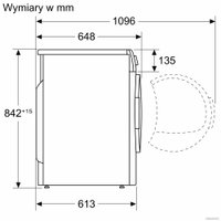 Сушильная машина Bosch Serie 6 WQG233DFPL