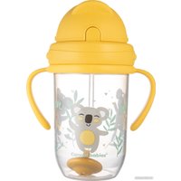 Поильник Canpol babies Exotic Animals 56/606 (желтый, 270 мл)