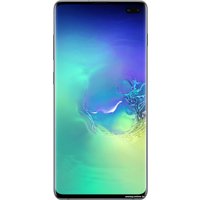 Телефон Samsung Galaxy S10+ SM-G975F/DS 8GB/128GB Восстановленный by Breezy B (аквамарин)