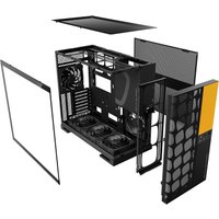 Корпус Geometric Future Model 5 Vent 5FAN (черный/желтый)